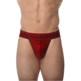 Band Thong in Red by MENAGERIÉ